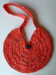 Pink Round Plarn Purse