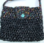 Video Tape Purse Closeup