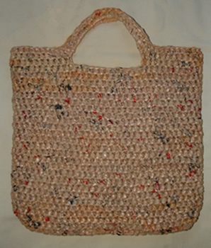 Plarn Small Market  Grocery Bag